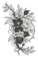 idea symbolizing loss but grow and learn at same time  tattoo design idea
