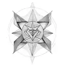 blackstar  tattoo design idea