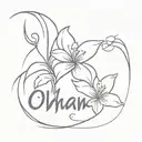 ohana tattoo design idea