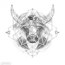 Leo constellation tattoo design idea