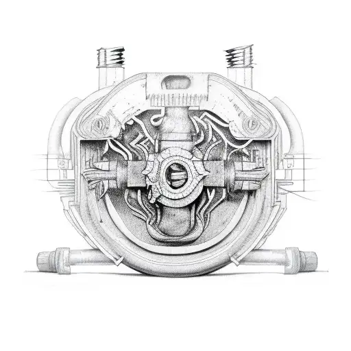 full sleeve with electrician & kickboxing elements  tattoo design idea