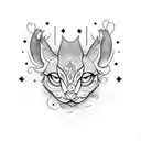 lettering gótico com a palavra edvania tattoo design idea
