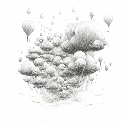 where the wind will whisper to me where the raindrops as they're falling tell a story tattoo design idea