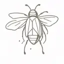 firefly tattoo simple tattoo design idea