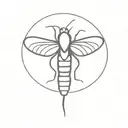 firefly tattoo simple tattoo design idea