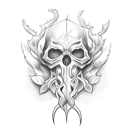 harvester of sorrow tattoo design idea