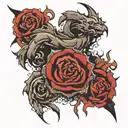 linkin park tattoo design idea