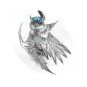 The morrigan tattoo design idea