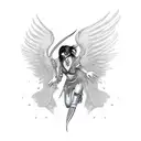 The morrigan tattoo design idea