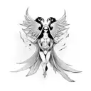 The morrigan tattoo design idea