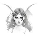 The morrigan tattoo design idea