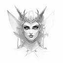 The morrigan tattoo design idea