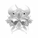 1994 inside gemini tattoo design idea