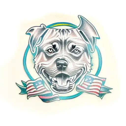 Padme & Barkley for Harriet 🥰 #dogtattoo #tattoo #rottie #rottweiler ... |  TikTok