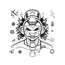 playstation tattoo design idea