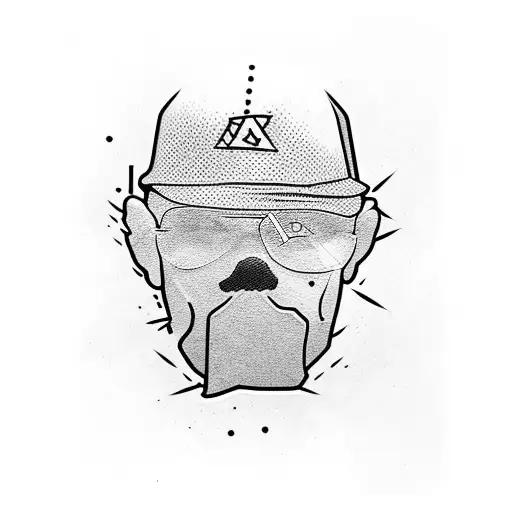 Counter Strike Heisenberg Tattoo tattoo design idea