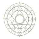 sun and 7 Chakra  tattoo design idea