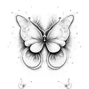 mariposa  tattoo design idea