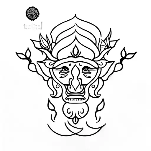 Bali  tattoo design idea