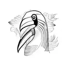 toucan tattoo design idea