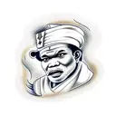 Sai baba tattoo design idea