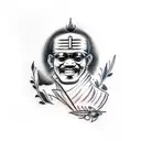 Sai baba tattoo design idea