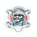 Sai baba tattoo design idea