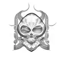 Metal welding tattoo design idea