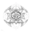 holy trinity tattoo design idea