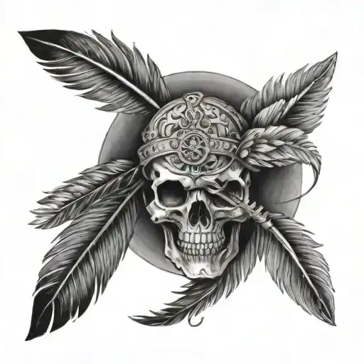 duty is heavier than a mountain death is lighter than a feather tattoo design idea