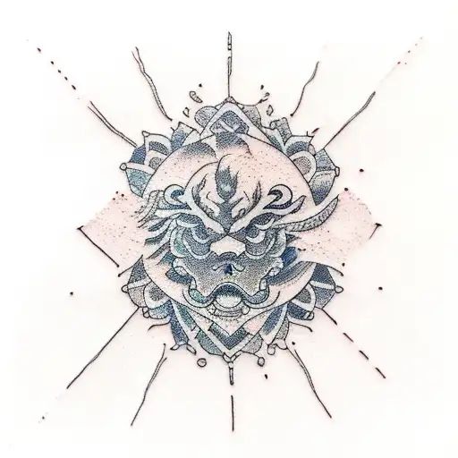 geology tattoo design idea