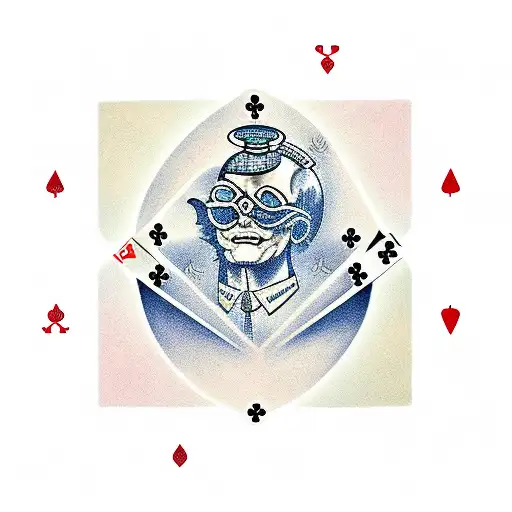 dice money gambling dollar signs  tattoo design idea