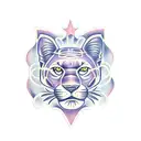 Panther tattoo design idea