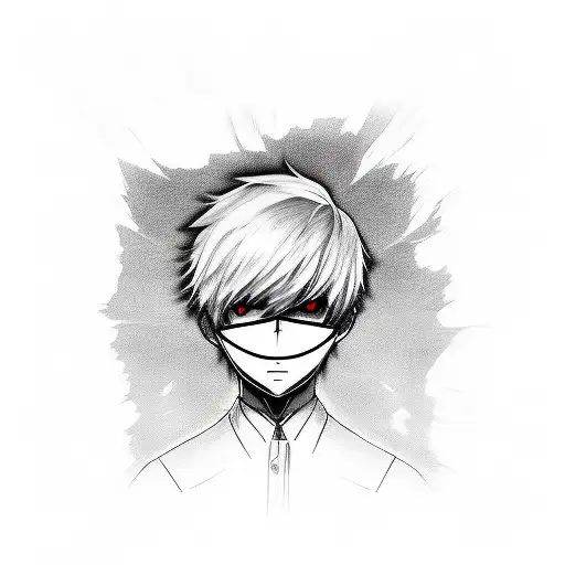 kaneki  tattoo design idea