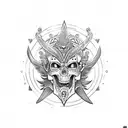 Alchemy tattoo design idea