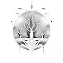 Baobab tattoo design idea