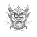 gravity falls tattoo design idea