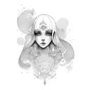 Virgo Maiden tattoo design idea