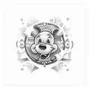 goofy tattoo design idea