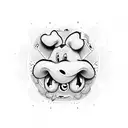 goofy tattoo design idea