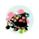 Turtle tattoo design idea