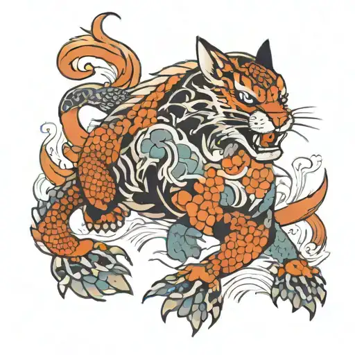 Mitsuki Sutemi tattoo design idea