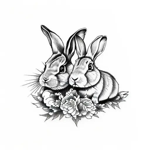 30 Rabbit Tattoos | Tattoofanblog