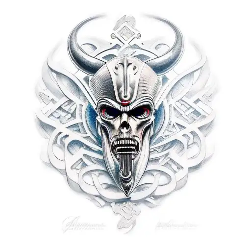 ares tattoo design idea