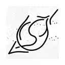 Man rolling rock up tattoo design idea