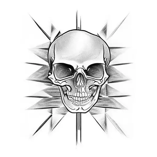  skeletal music rock and roll eminem  tattoo design idea