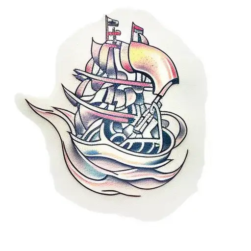 squid with an iron crusher tattoo design idea