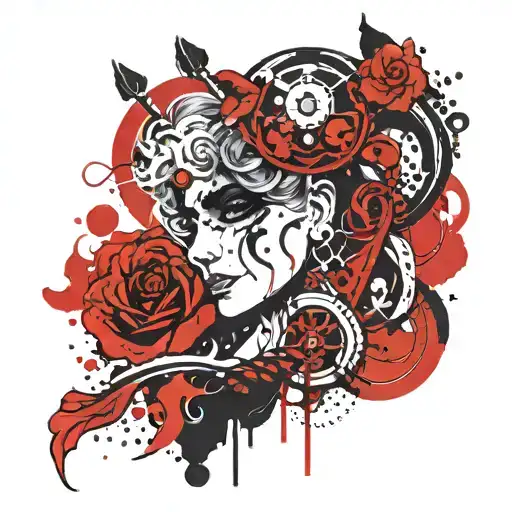 Persian tattoo design idea