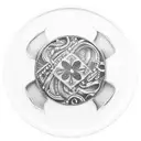 lucky penny tattoo design idea