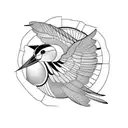 Swallow Bird tattoo design idea